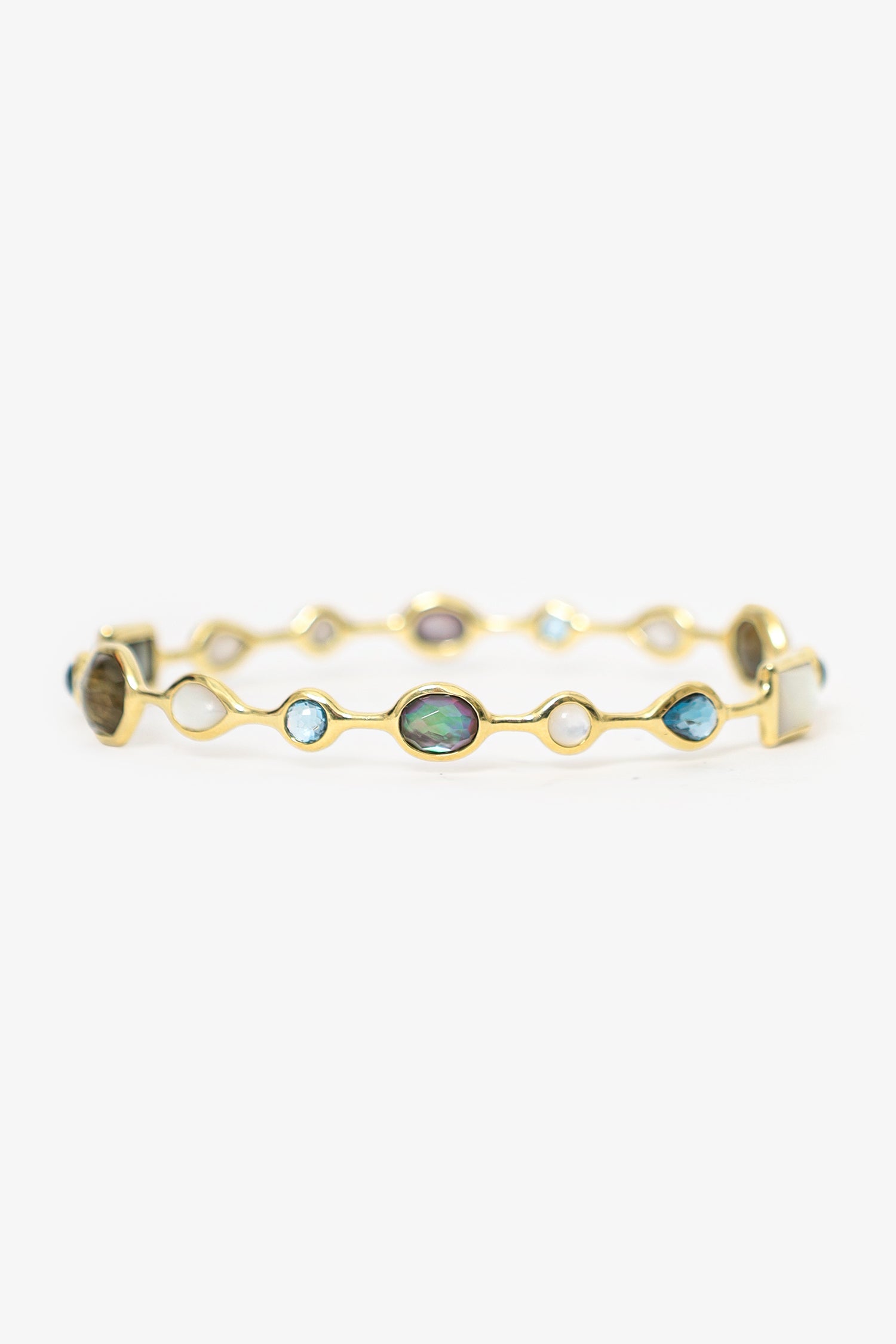 Ippolita 18K/Mixed Gemstone Bangle