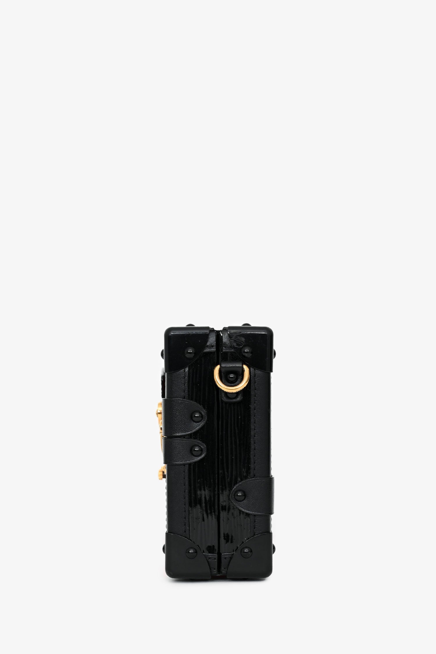Louis Vuitton Red Epi Leather 'Petit Malle' with Strap
