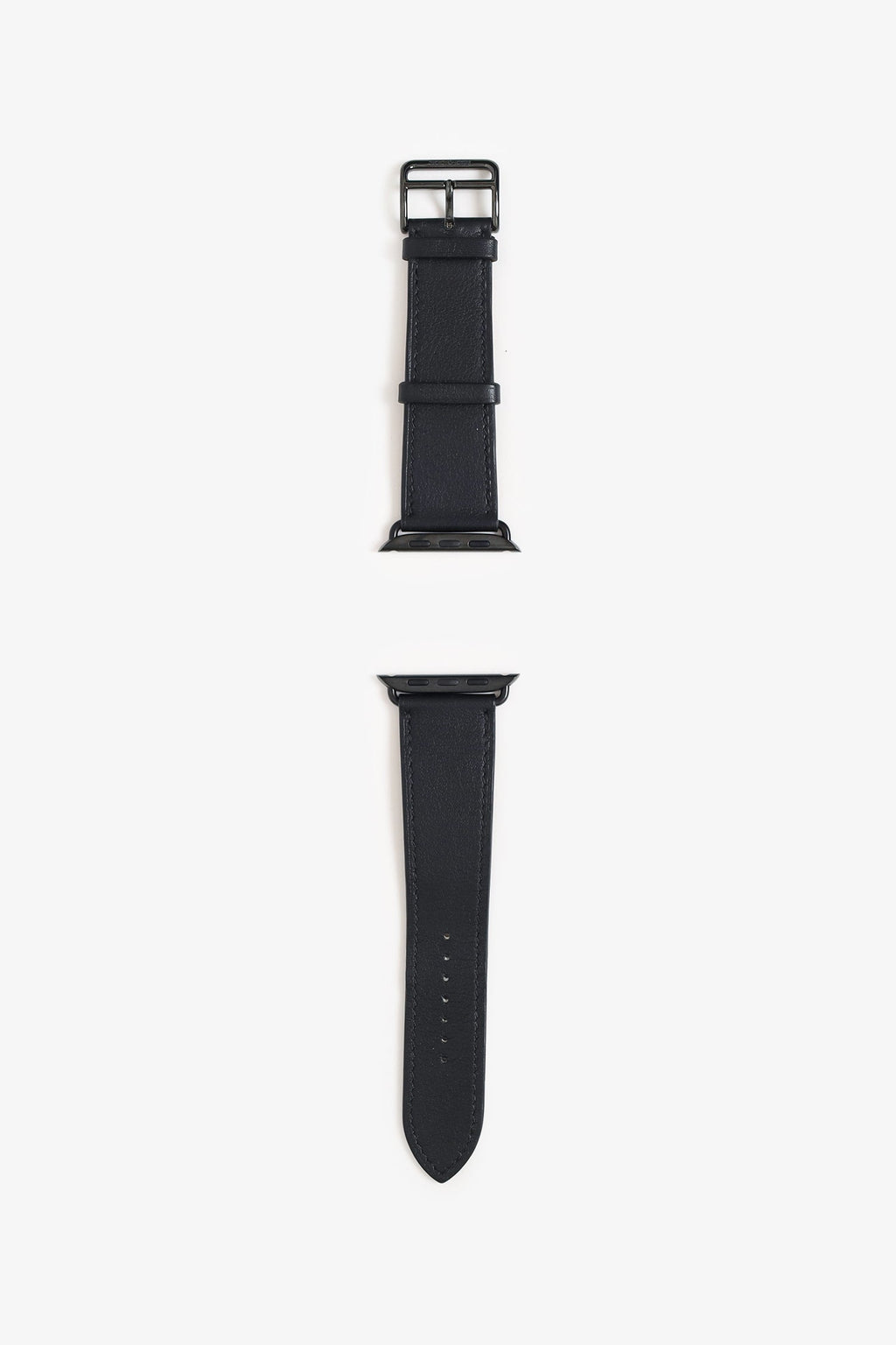 Hermès Black Swift Apple Watch Strap Size 44mm