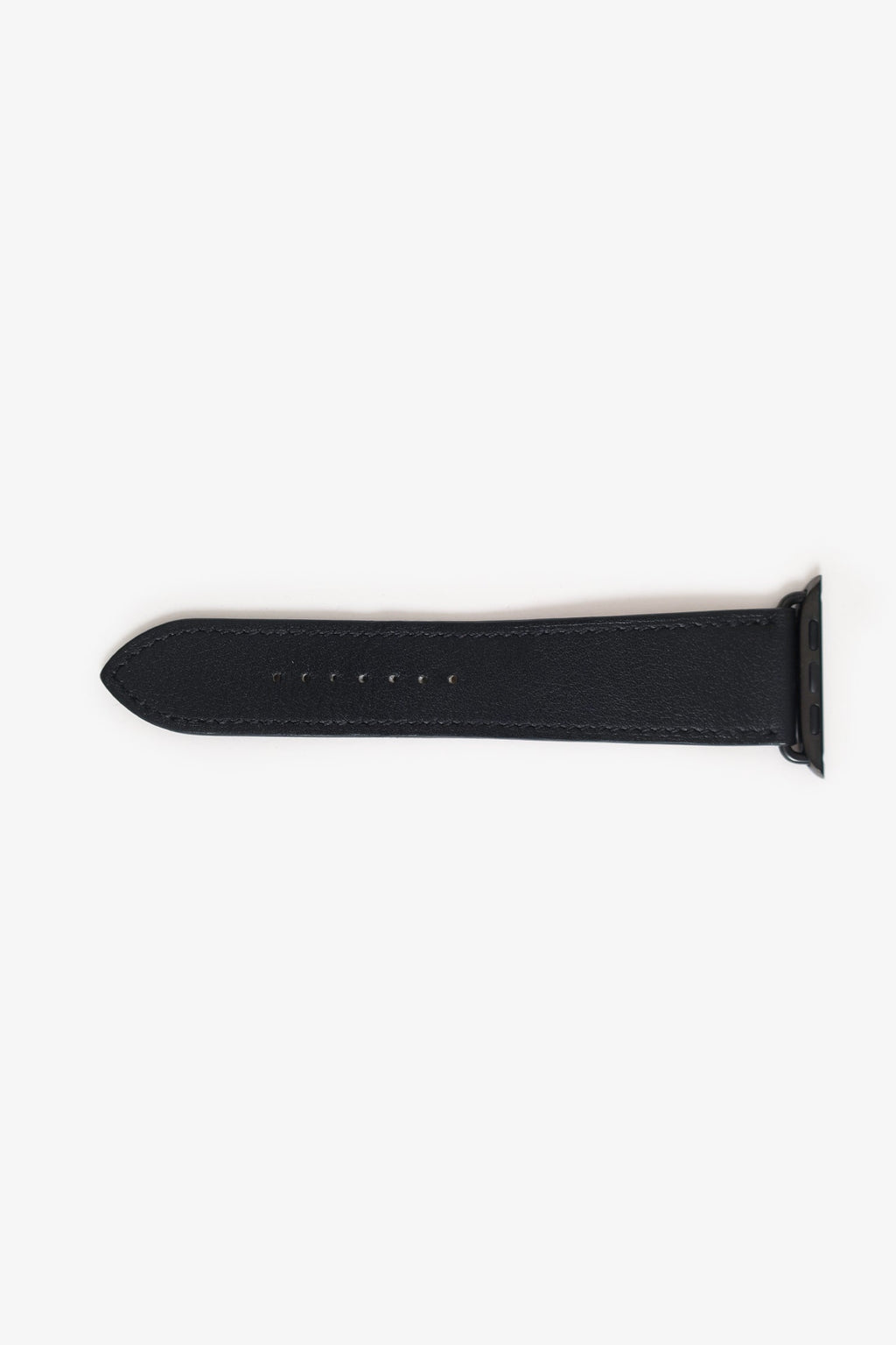 Hermès Black Swift Apple Watch Strap Size 44mm