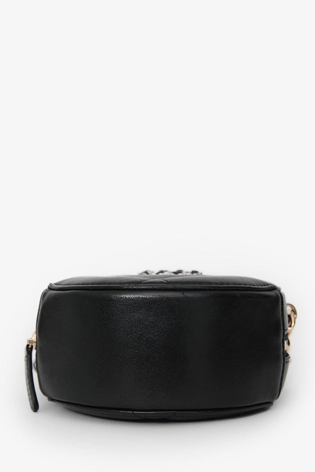 Pre-Loved Chanel™ Black Leather Quilted 19 Clutch Bag