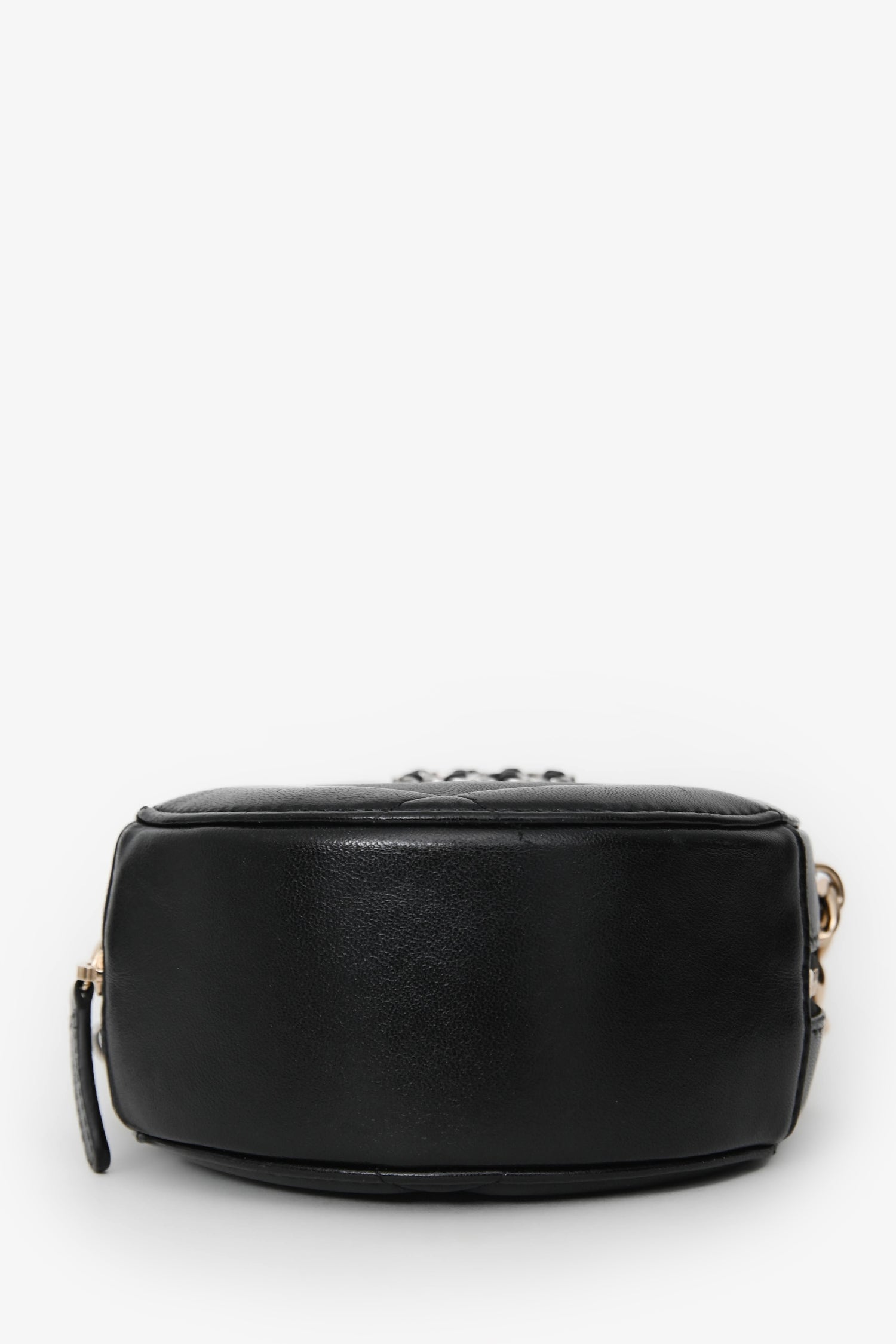 Pre-Loved Chanel™ Black Leather Quilted 19 Clutch Bag