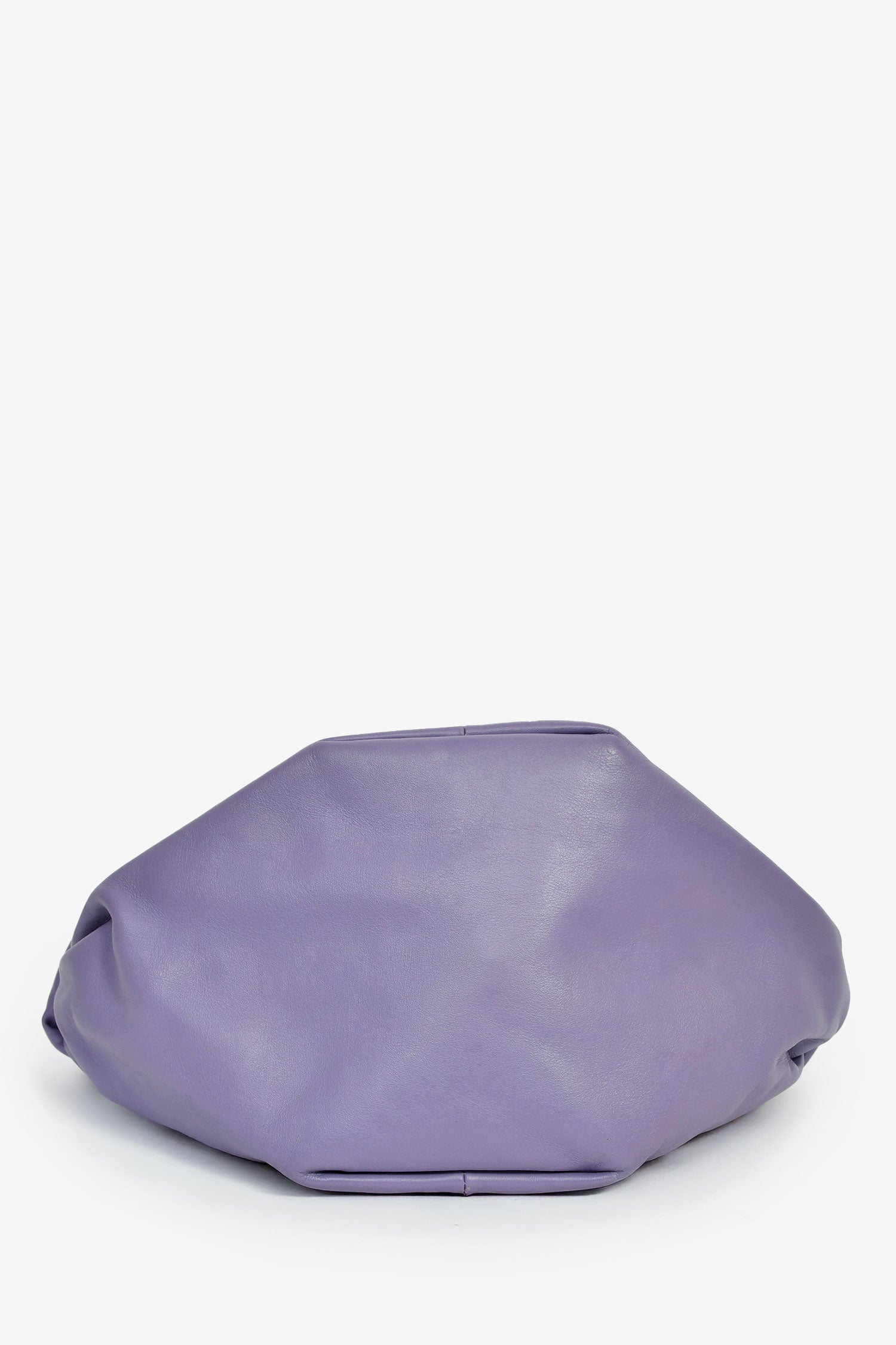 Bottega Veneta Lilac Leather Mini Double Knot Top Handle Bag