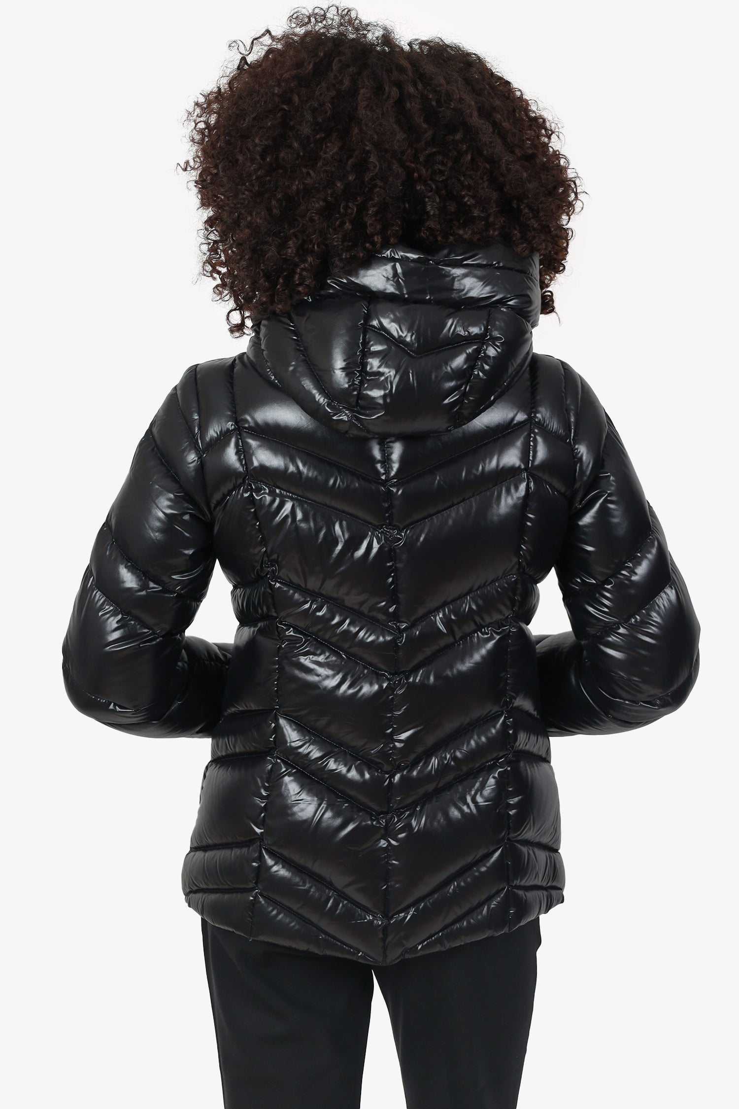Moncler Black Fuligule Padded Jacket Down Size 1