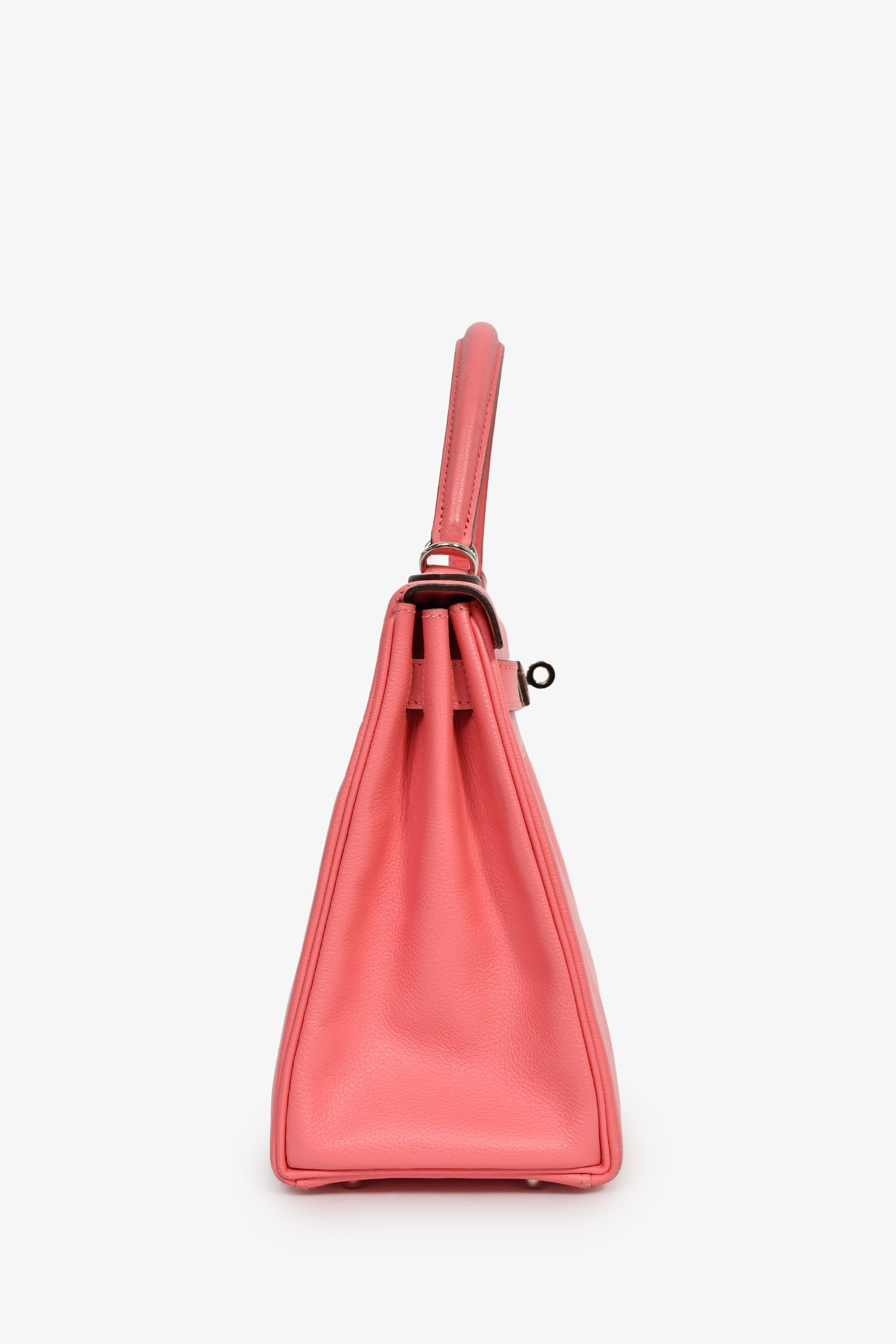 Hermès 2020 Rose D'Ete Evercolour Leather Verso Chevre Kelly Retourne 28
