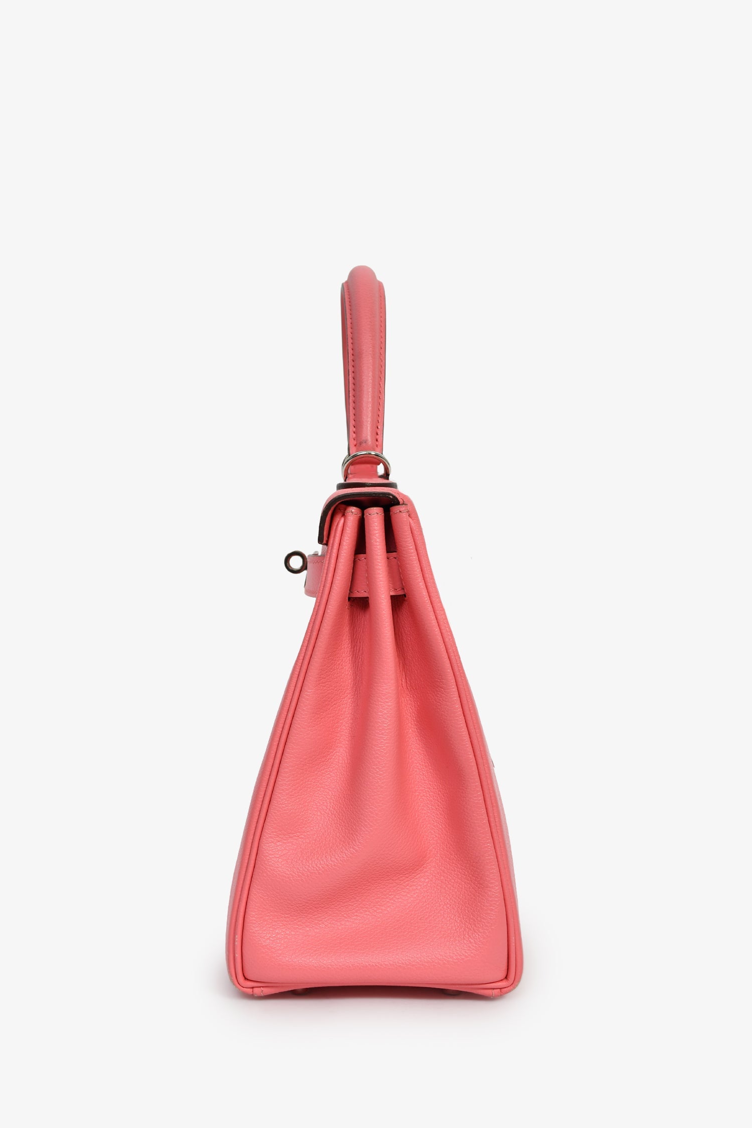 Hermès 2020 Rose D'Ete Evercolour Leather Verso Chevre Kelly Retourne 28