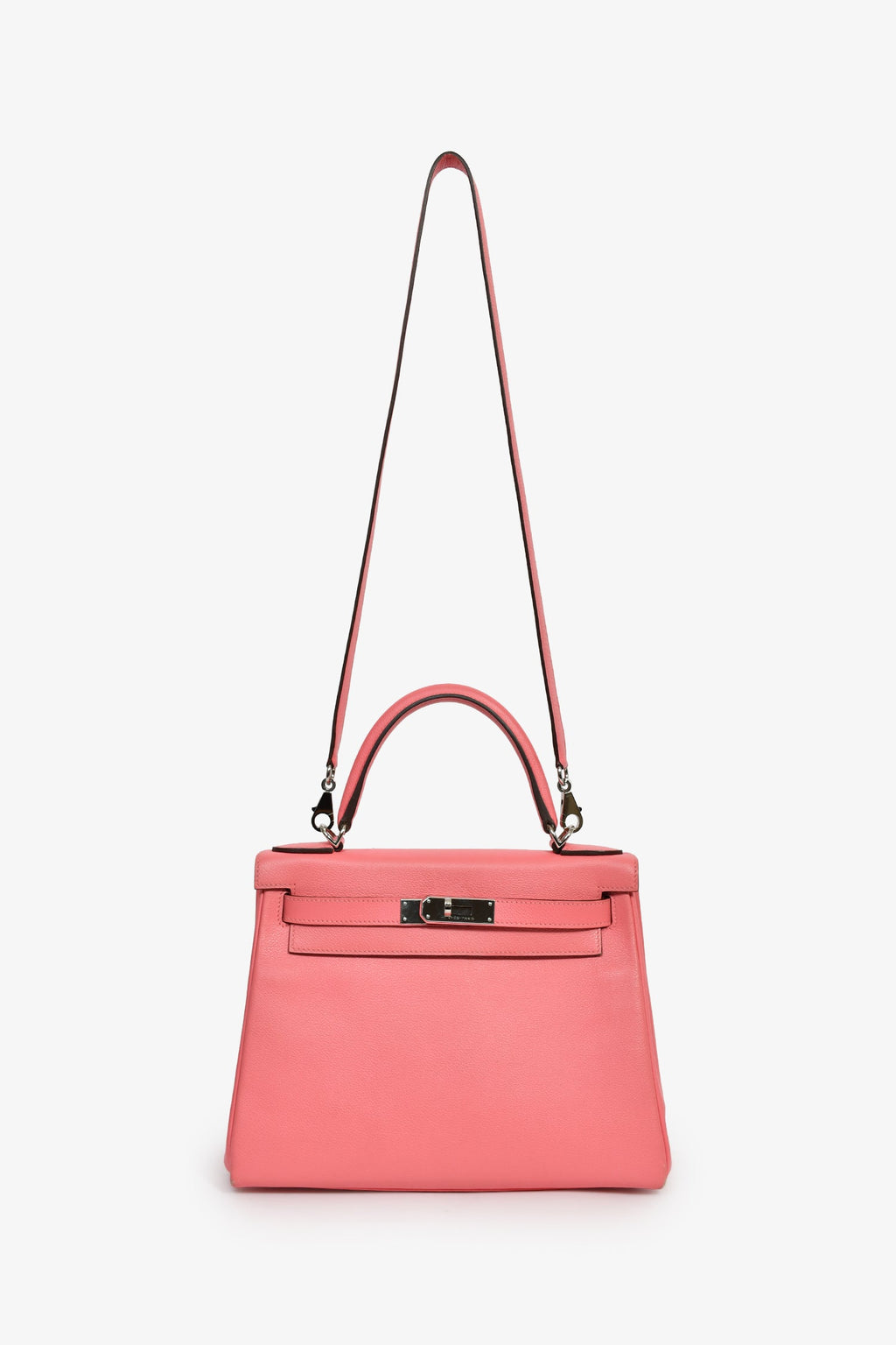 Hermès 2020 Rose D'Ete Evercolour Leather Verso Chevre Kelly Retourne 28