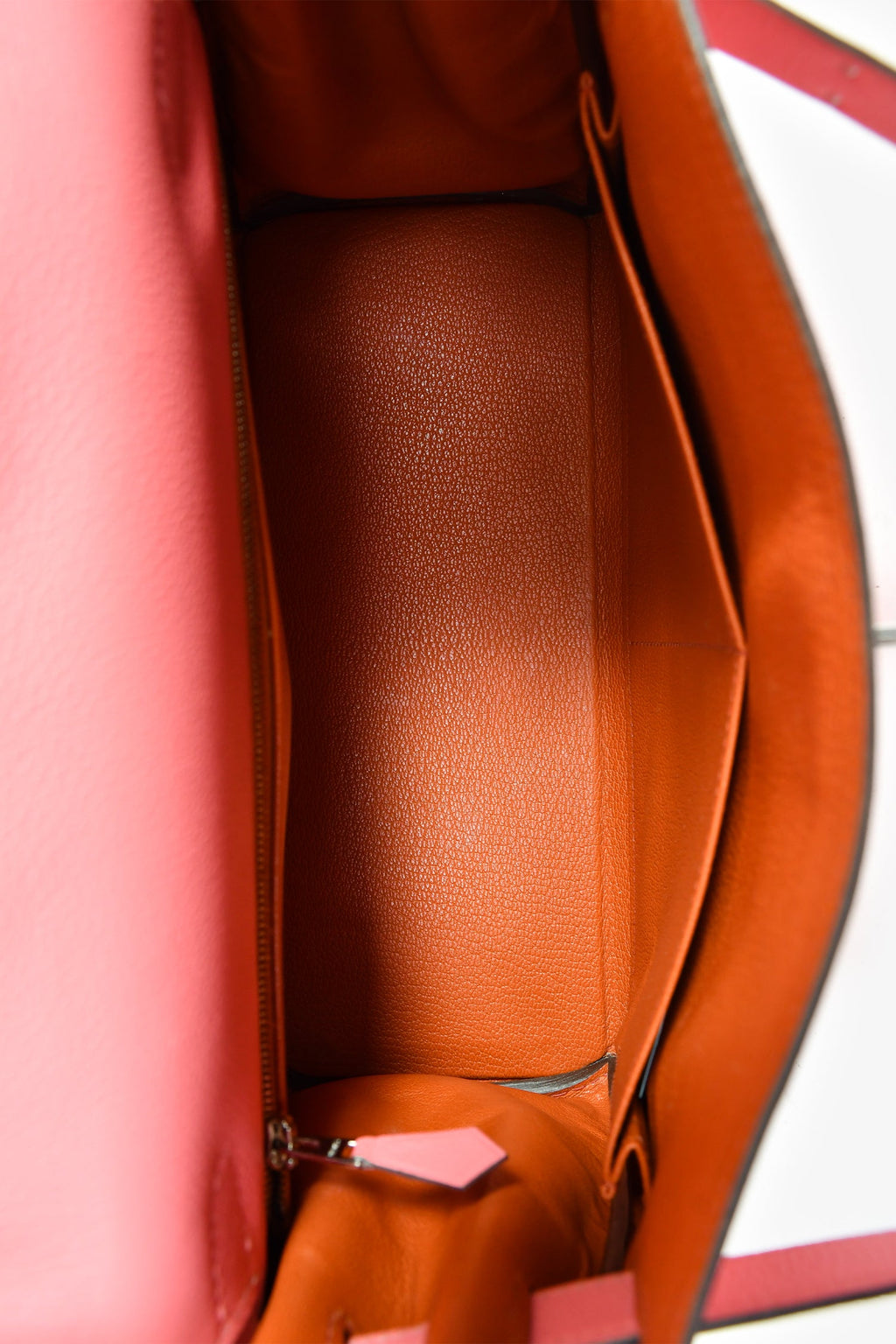 Hermès 2020 Rose D'Ete Evercolour Leather Verso Chevre Kelly Retourne 28