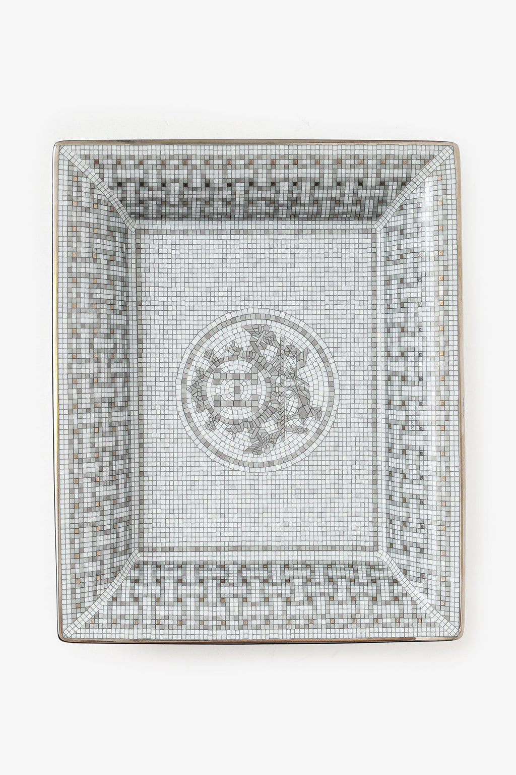 Hermes Mosaique au 24 Platinum Change Tray