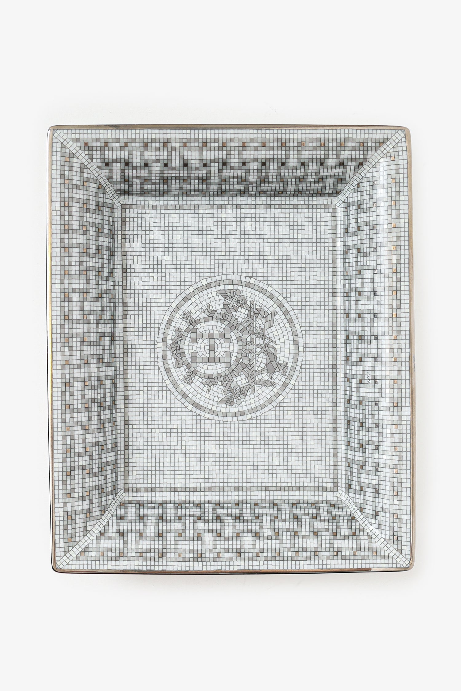 Hermes Mosaique au 24 Platinum Change Tray