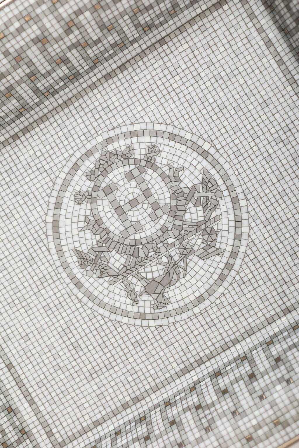 Hermes Mosaique au 24 Platinum Change Tray