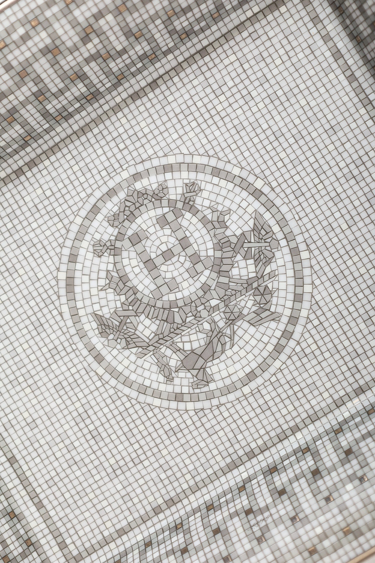Hermes Mosaique au 24 Platinum Change Tray