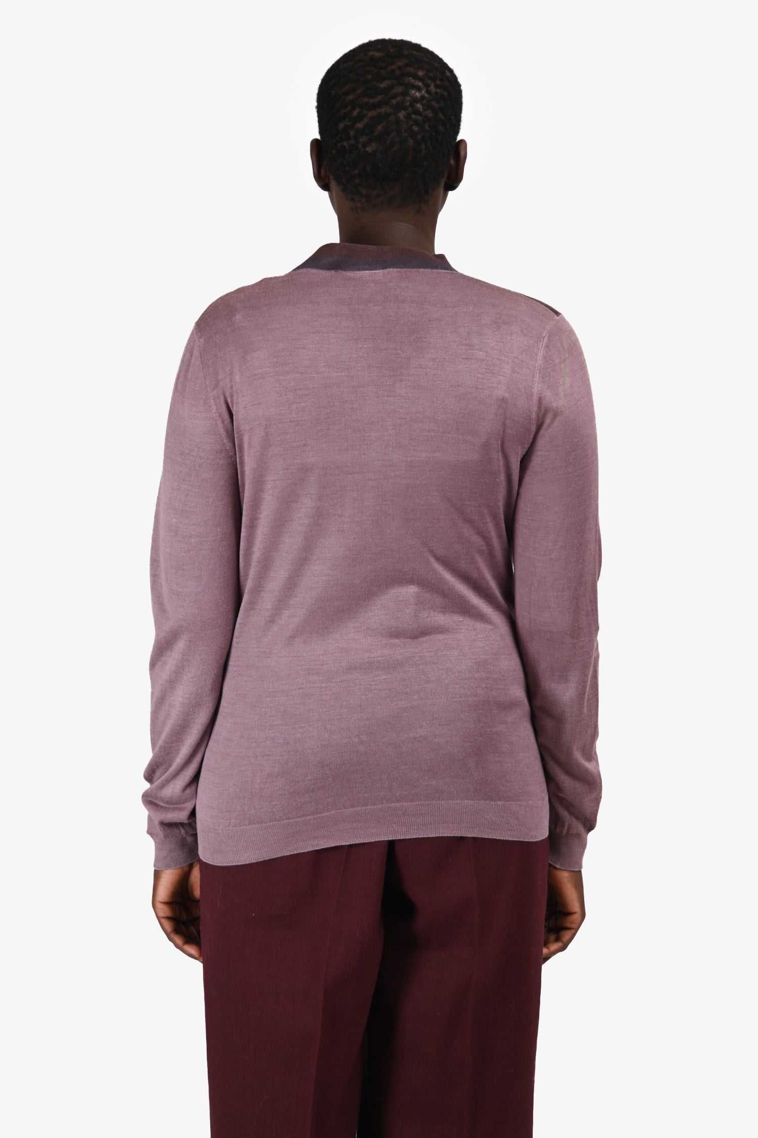 Gucci Vintage Purple Silk igan Size M