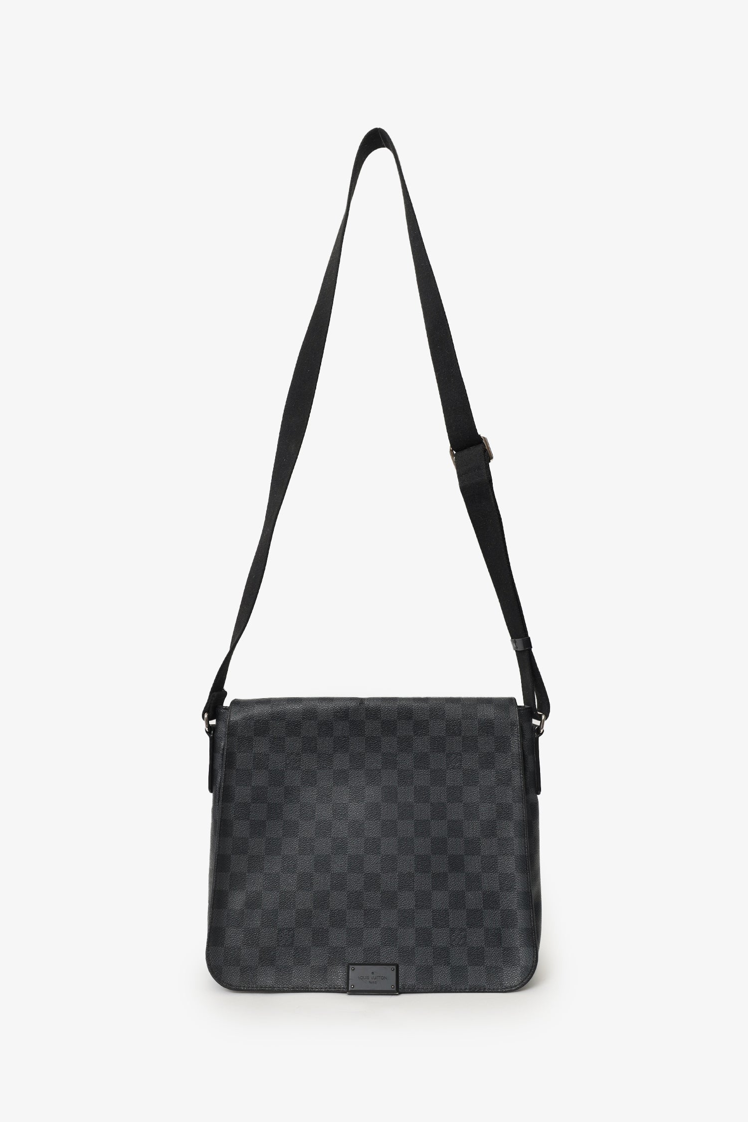Louis Vuitton 2013 Damier Graphite Daniel MM Messenger Bag