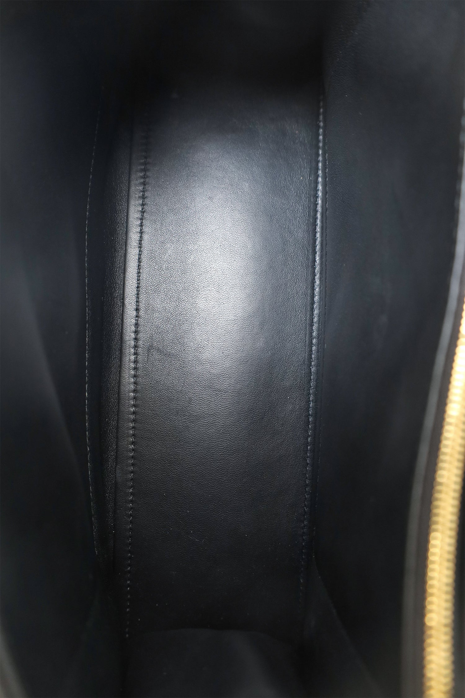Balenciaga Black Crushed Calfskin Medium Crush Chain Bag