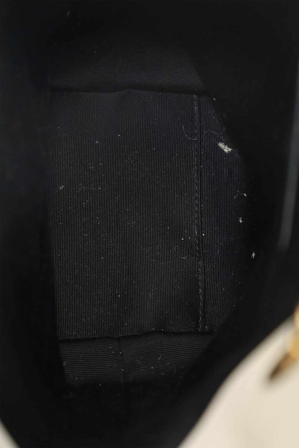 Saint Laurent Light Grey Joy Matelassé Leather Mini Bucket Bag