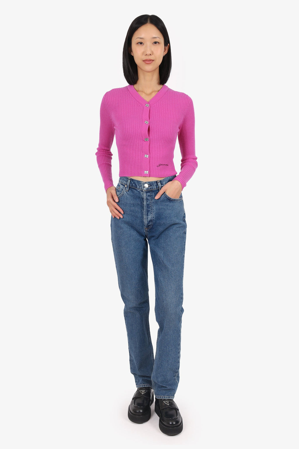 Goldsign Blue Denim High Waisted Jeans Size 26