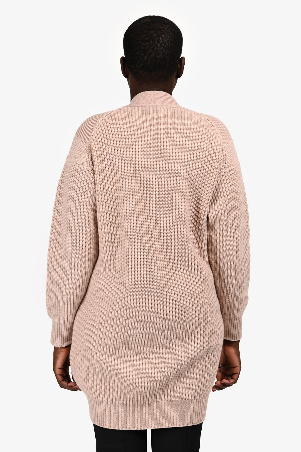 Hermès Pink Cashmere Long igan Size 34