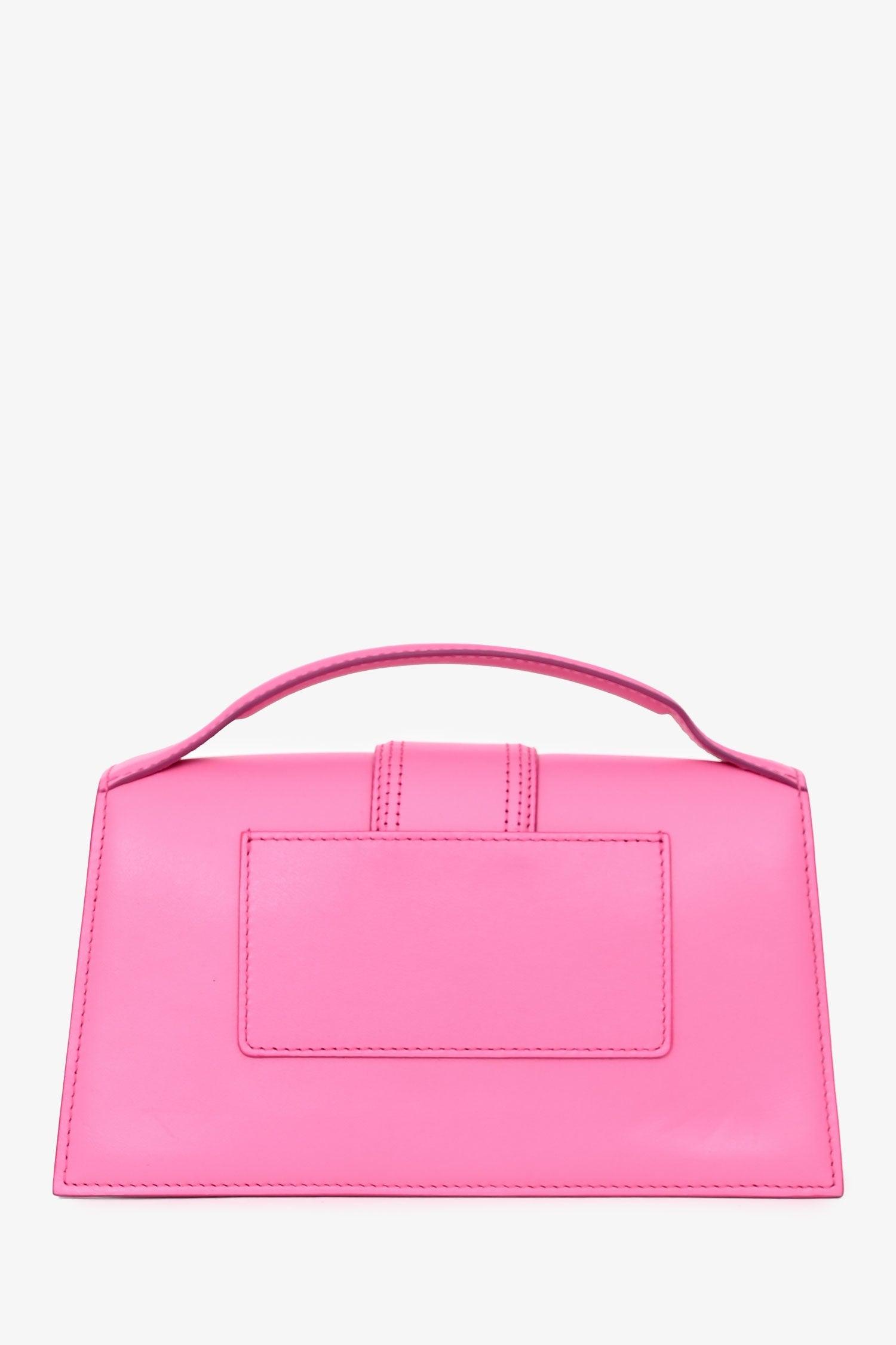 Jacquemus Pink Leather Le Bambino Top Handle Bag