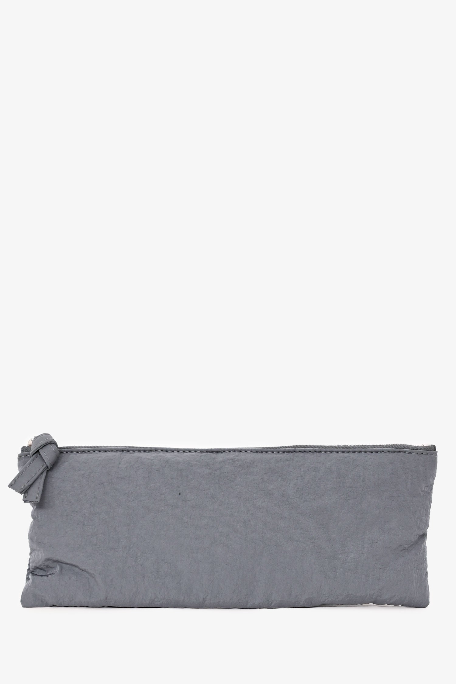Bottega Veneta Grey Padded Intreccio-Woven Nylon Crossbody Bag
