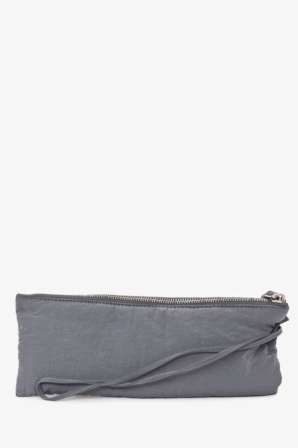 Bottega Veneta Grey Padded Intreccio-Woven Nylon Crossbody Bag