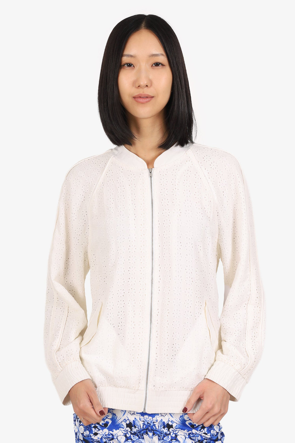 Equipment White Kendrix Bomber Size XXL