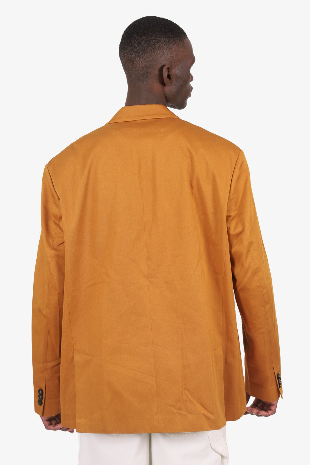 Marni Burnt Orange Single Breasted Blazer Size 52 Mens