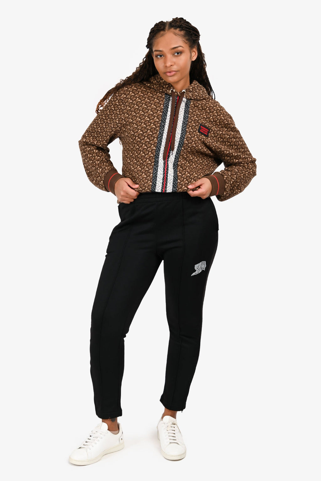 T By Alexander Wang Logo Printed Tracksuit Pants Estimated Size M