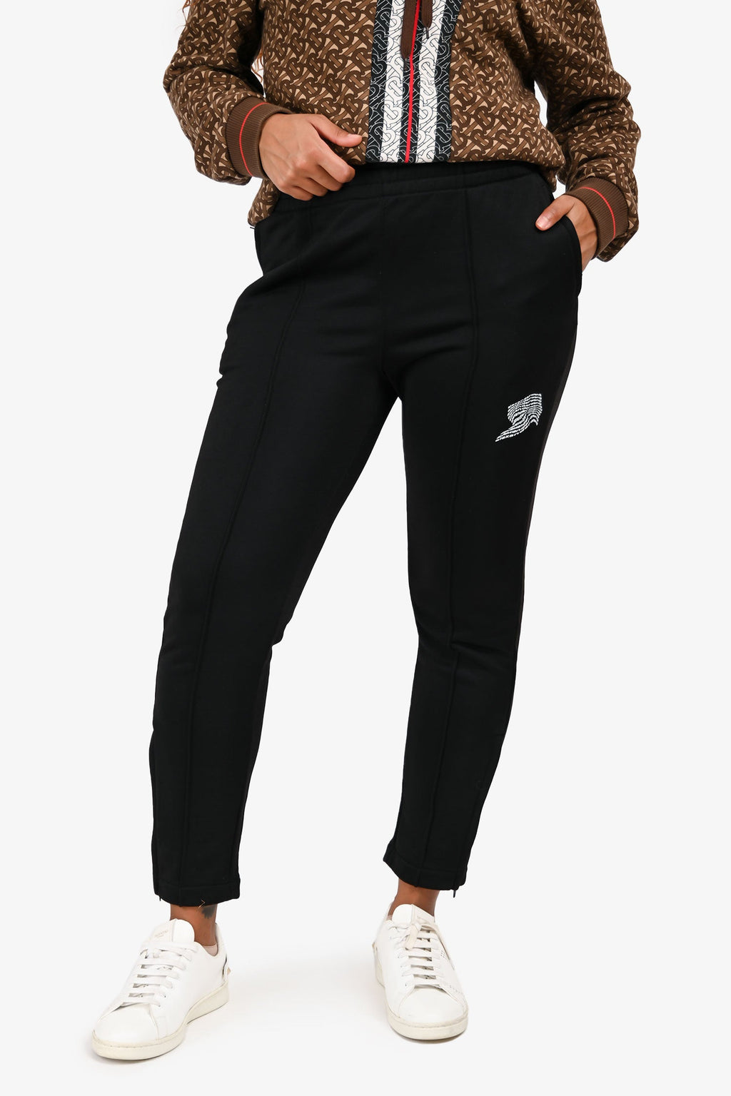 T By Alexander Wang Logo Printed Tracksuit Pants Estimated Size M