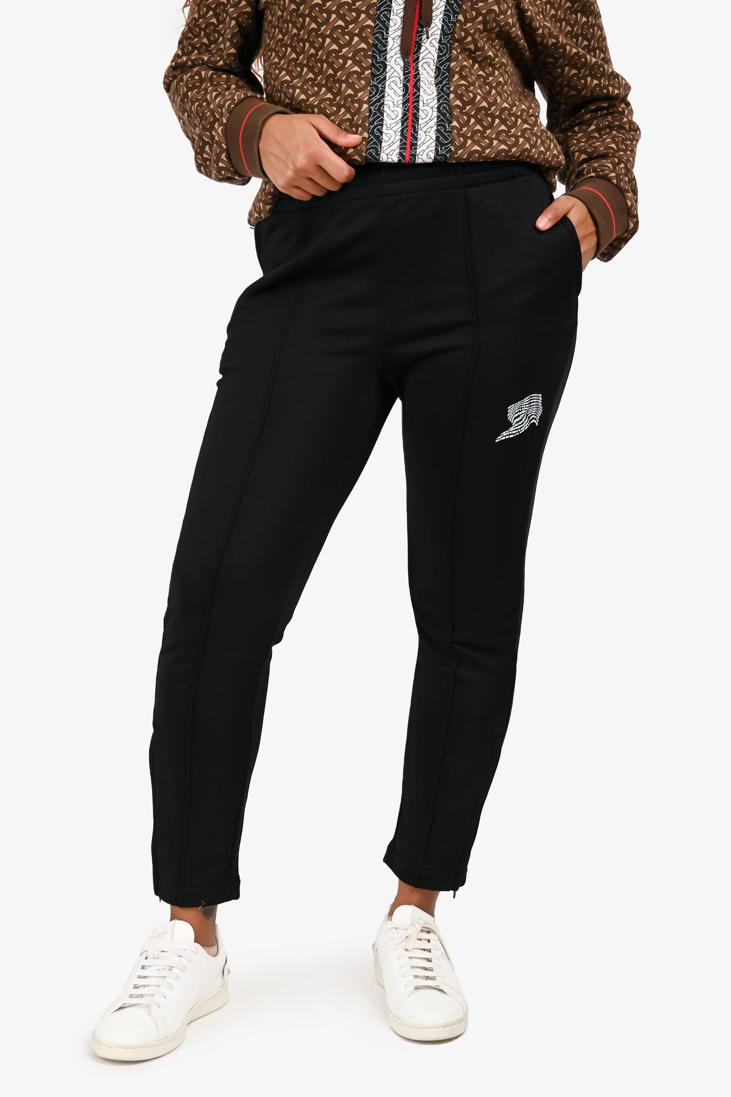 T By Alexander Wang Logo Printed Tracksuit Pants Estimated Size M