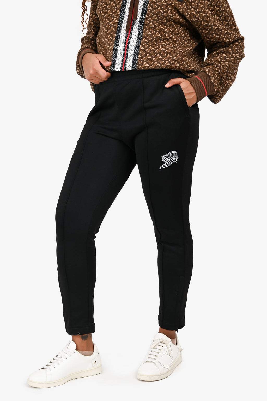 T By Alexander Wang Logo Printed Tracksuit Pants Estimated Size M
