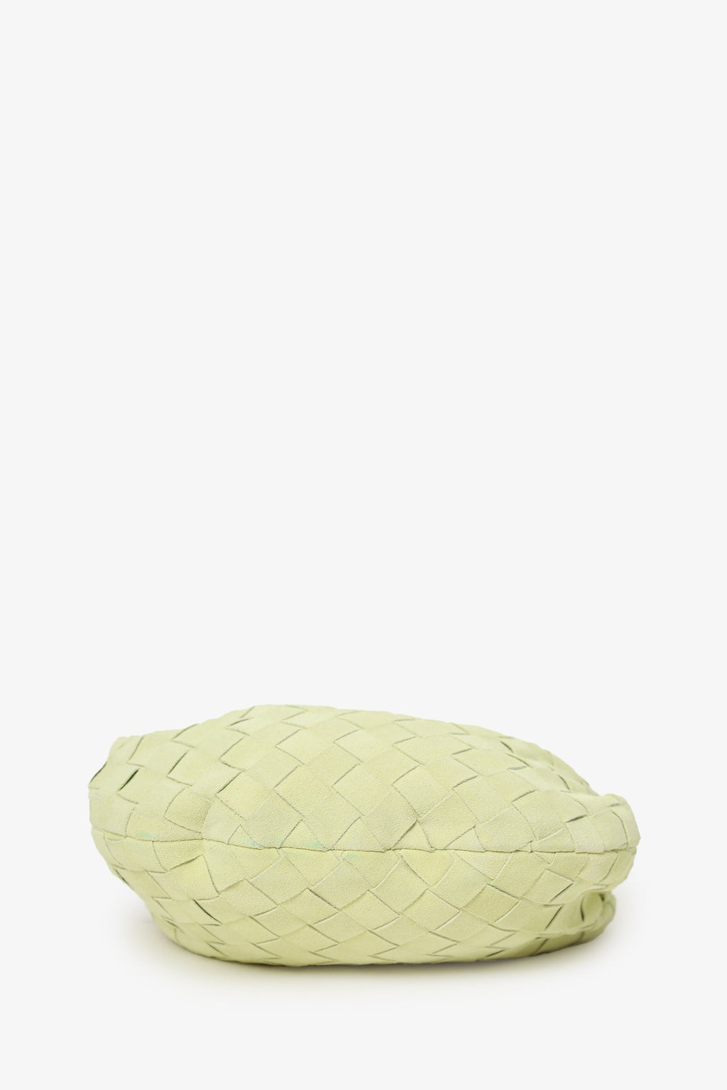 Bottega Veneta Yellow Intrecciato Suede Leather Mini Jodie