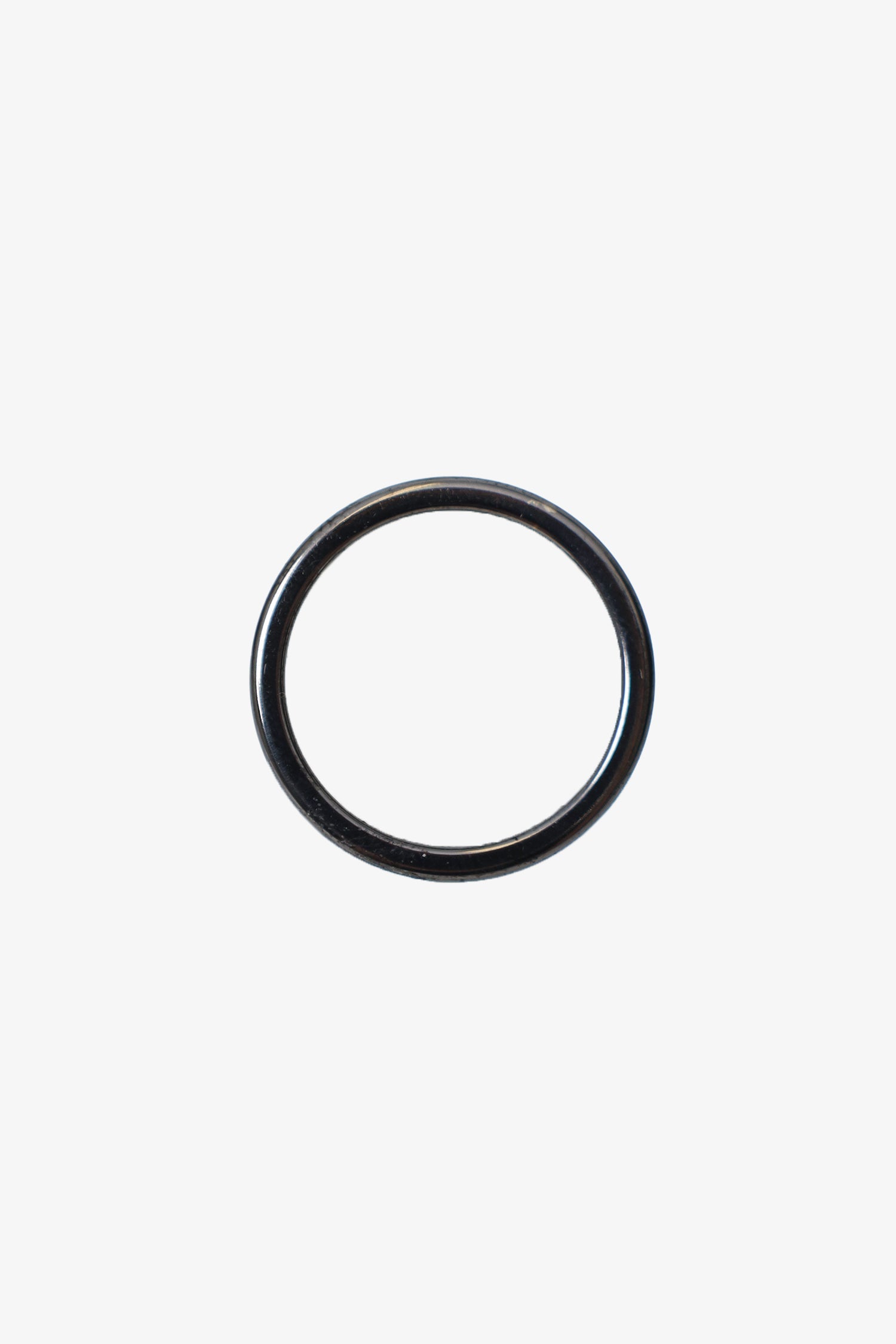 Tiffany & Co. Black Titanium 1837 Narrow Band Ring