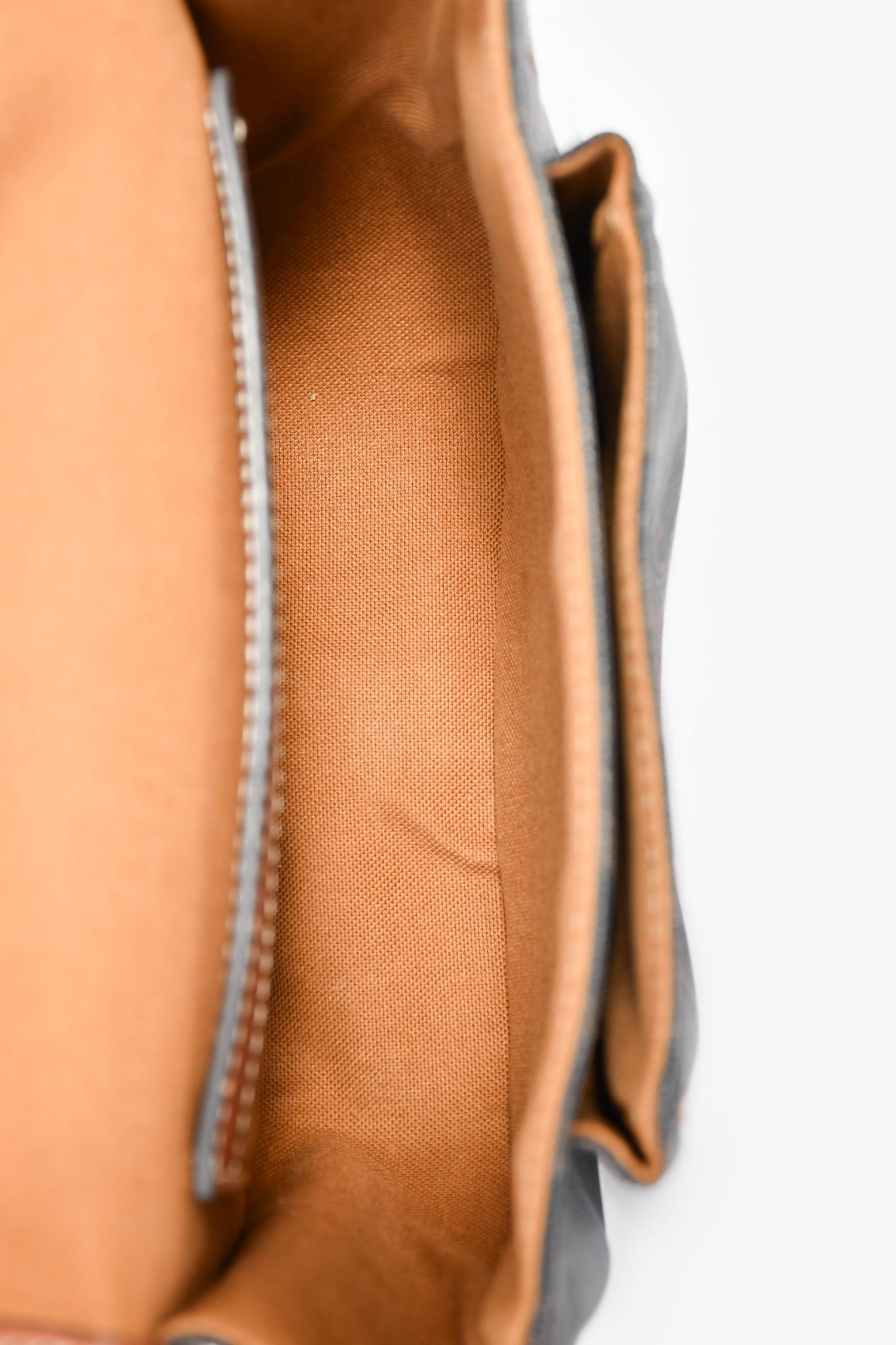 Celine 2020 Brown Triomphe Canvas/Leather Folco Crossbody