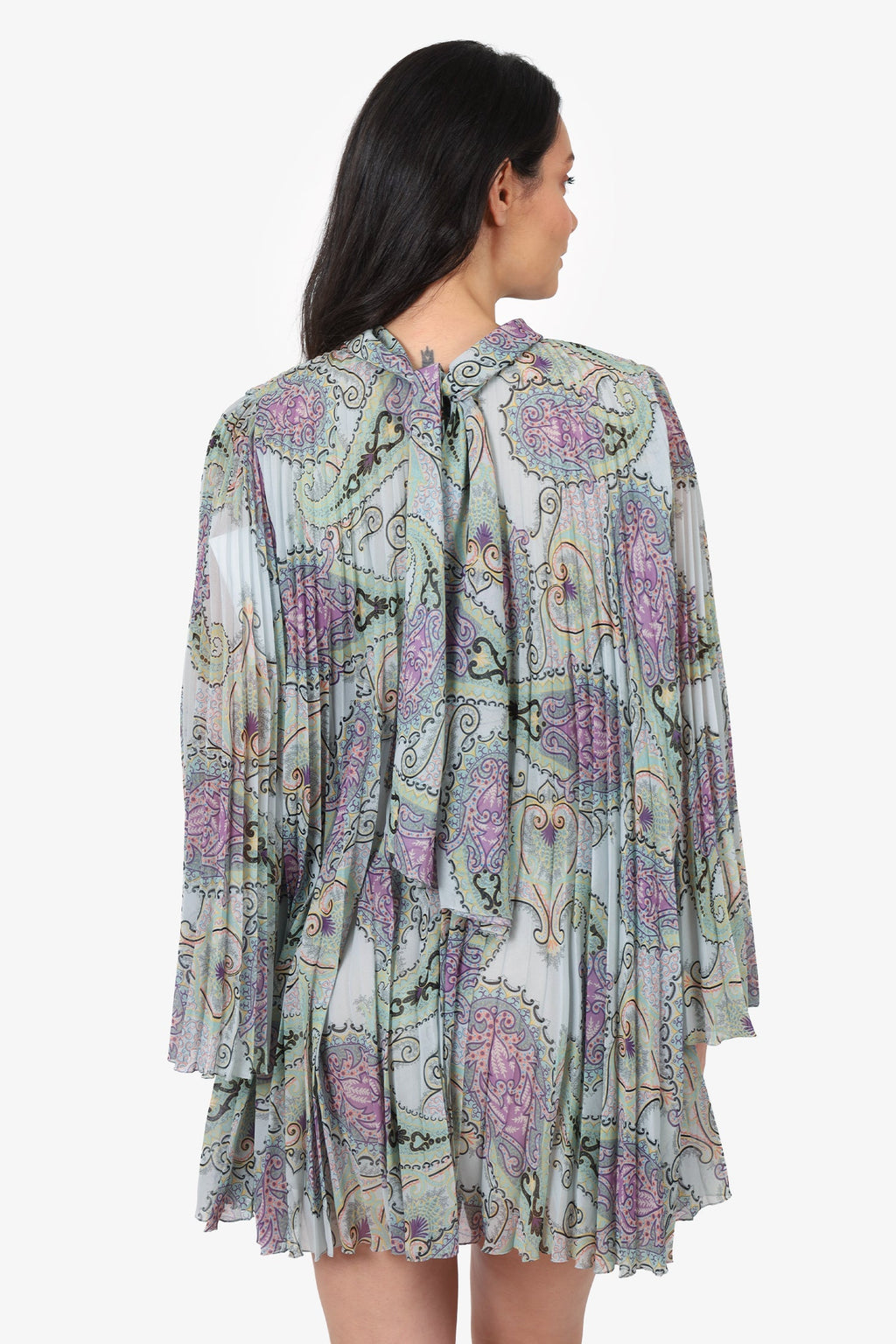 Etro Green Multi Dress Size 40