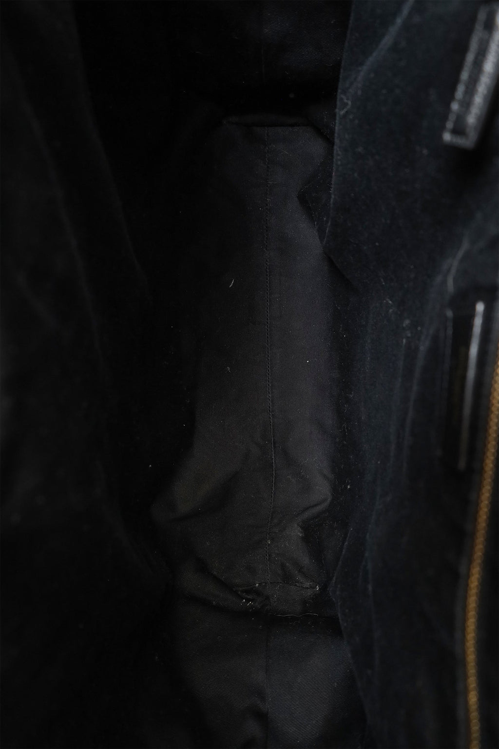 Saint Laurent Black Leather Quilted 'ICARE' Oversized Bag With Pouch