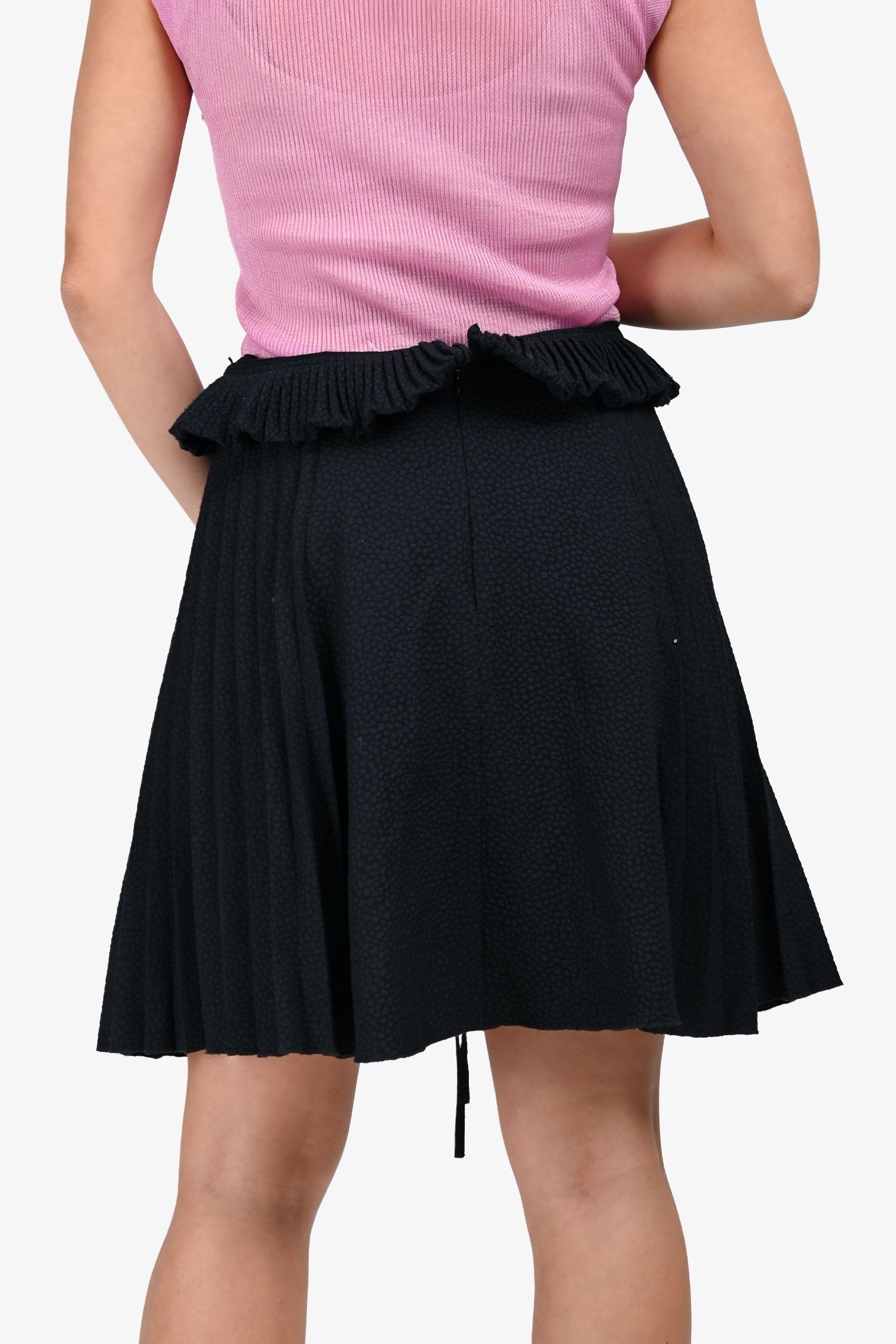 See By Chloe Navy Mini Skirt Size 34