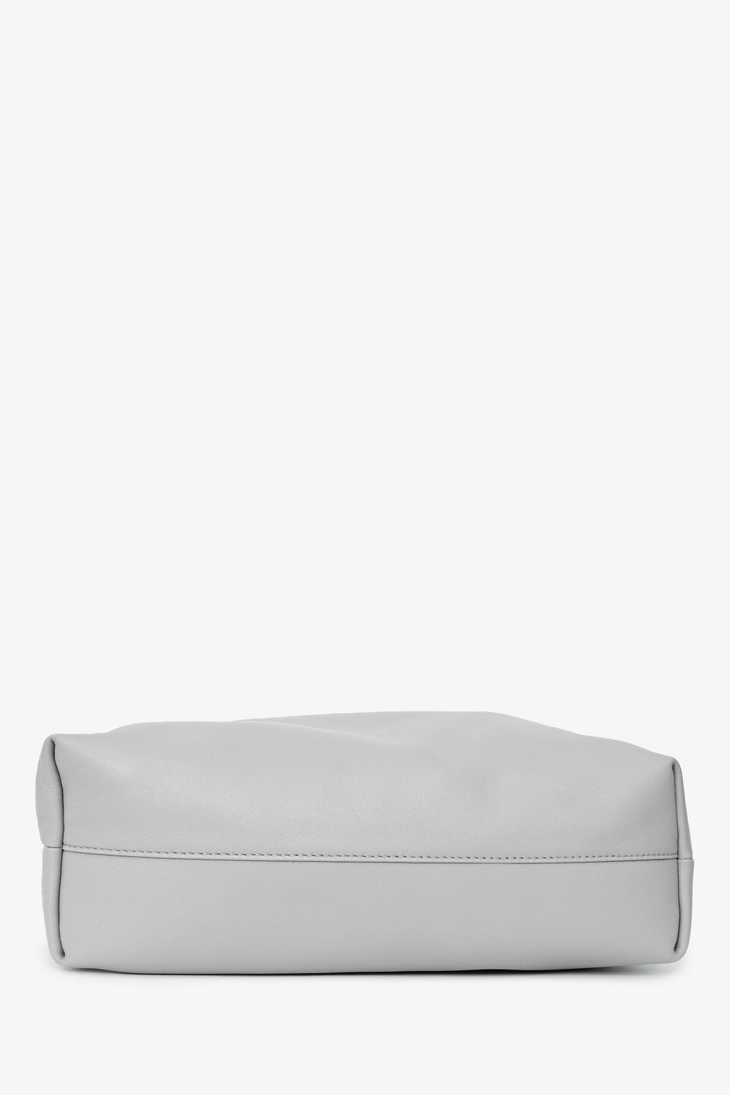 Loewe Grey Leather Flamenco Crossbody Bag with Donut Chain