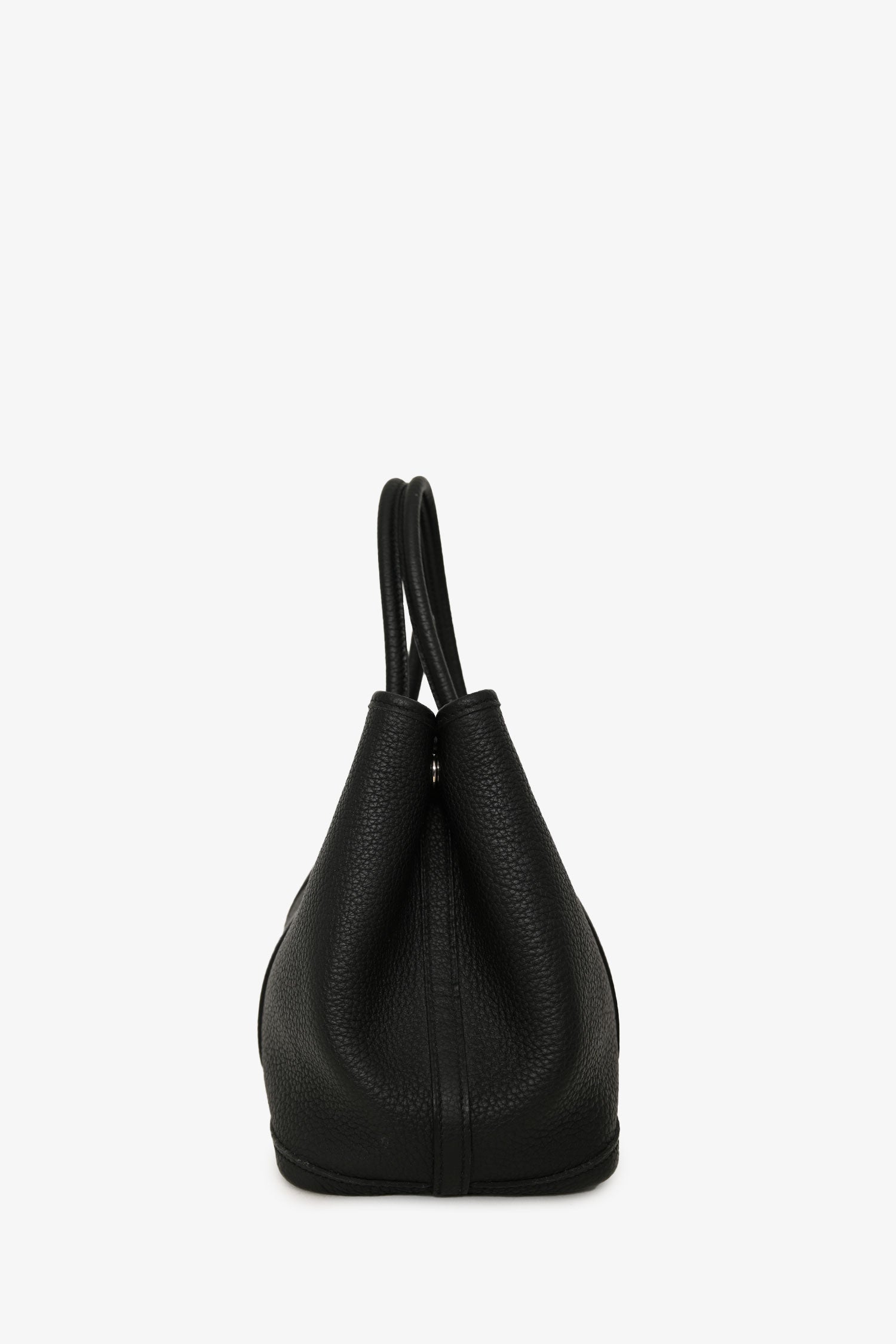 Hermès Black Negonda Leather Garden Party 30