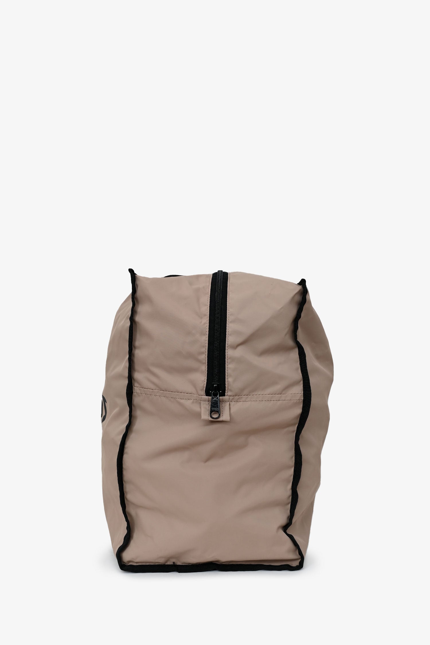 Comme Des Garcons 2023 Cream/Black Graphic Nylon Zip Tote