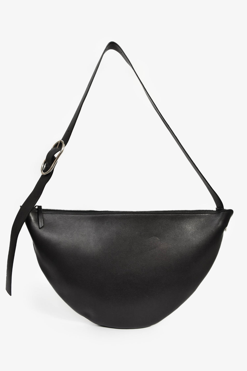 Celine 2017 Black Leather Medium 'Swing' Bag