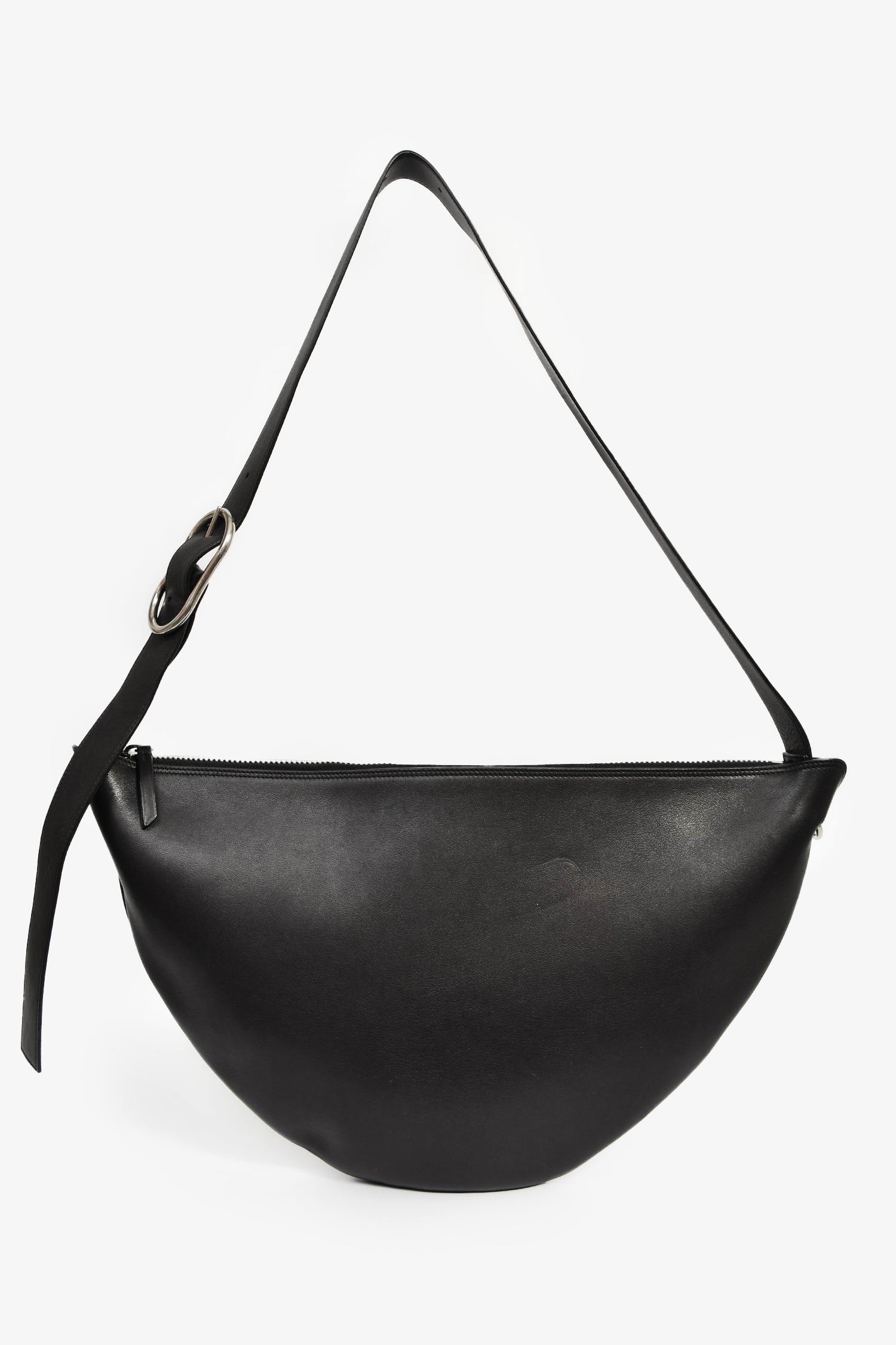 Celine 2017 Black Leather Medium 'Swing' Bag