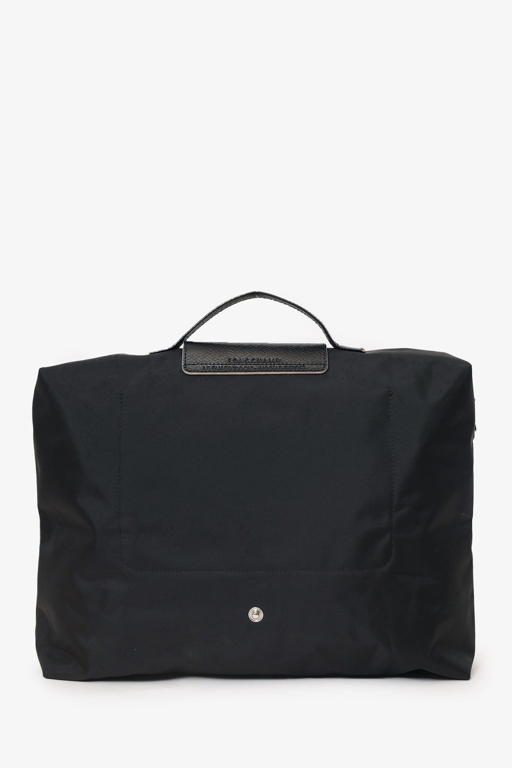 Longchamp Black Le Pliage Small Briefcase