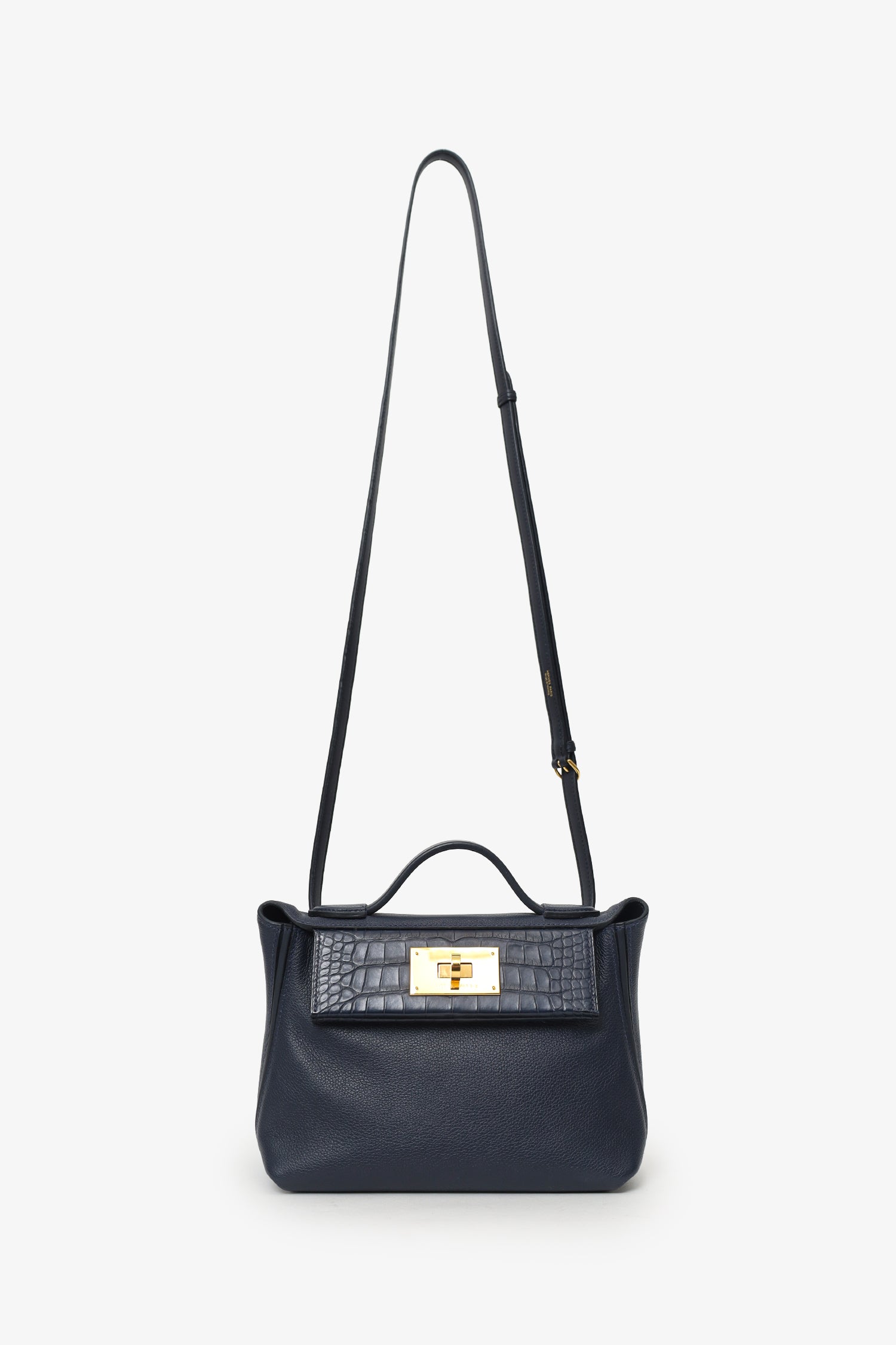 Hermès 2022 Blue Nuit Evercolour/Alligator Touch 24/24 21