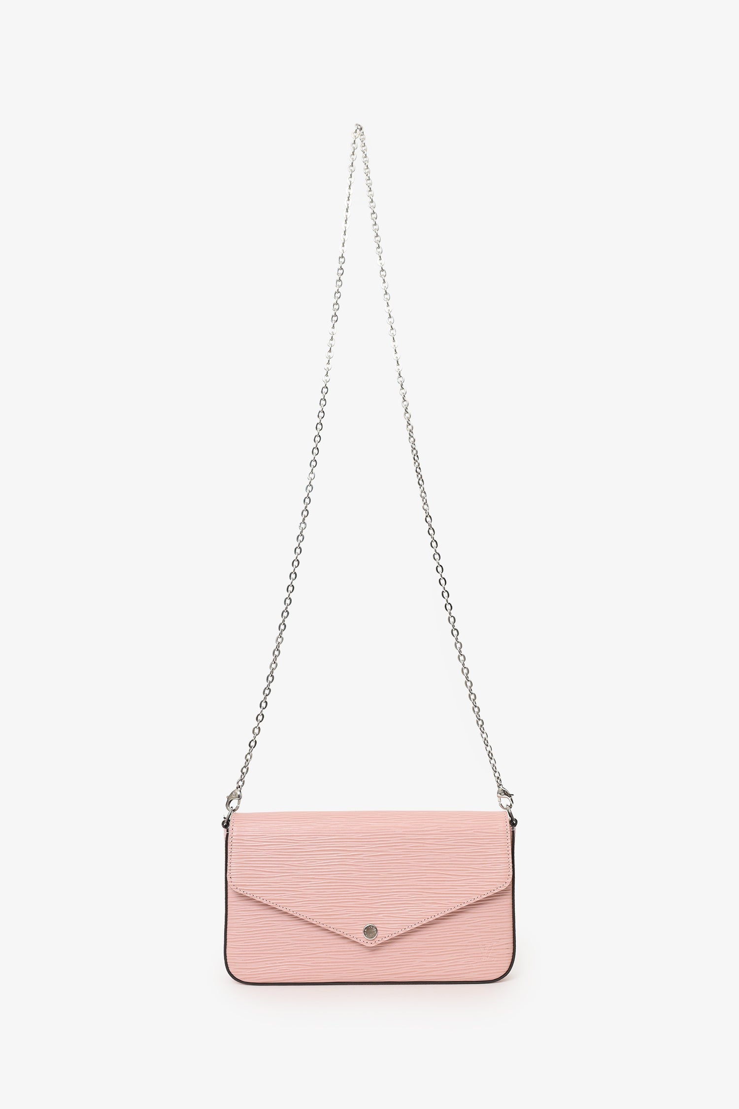 Louis Vuitton 2020 Pink Epi Leather Félicie Pochette Crossbody