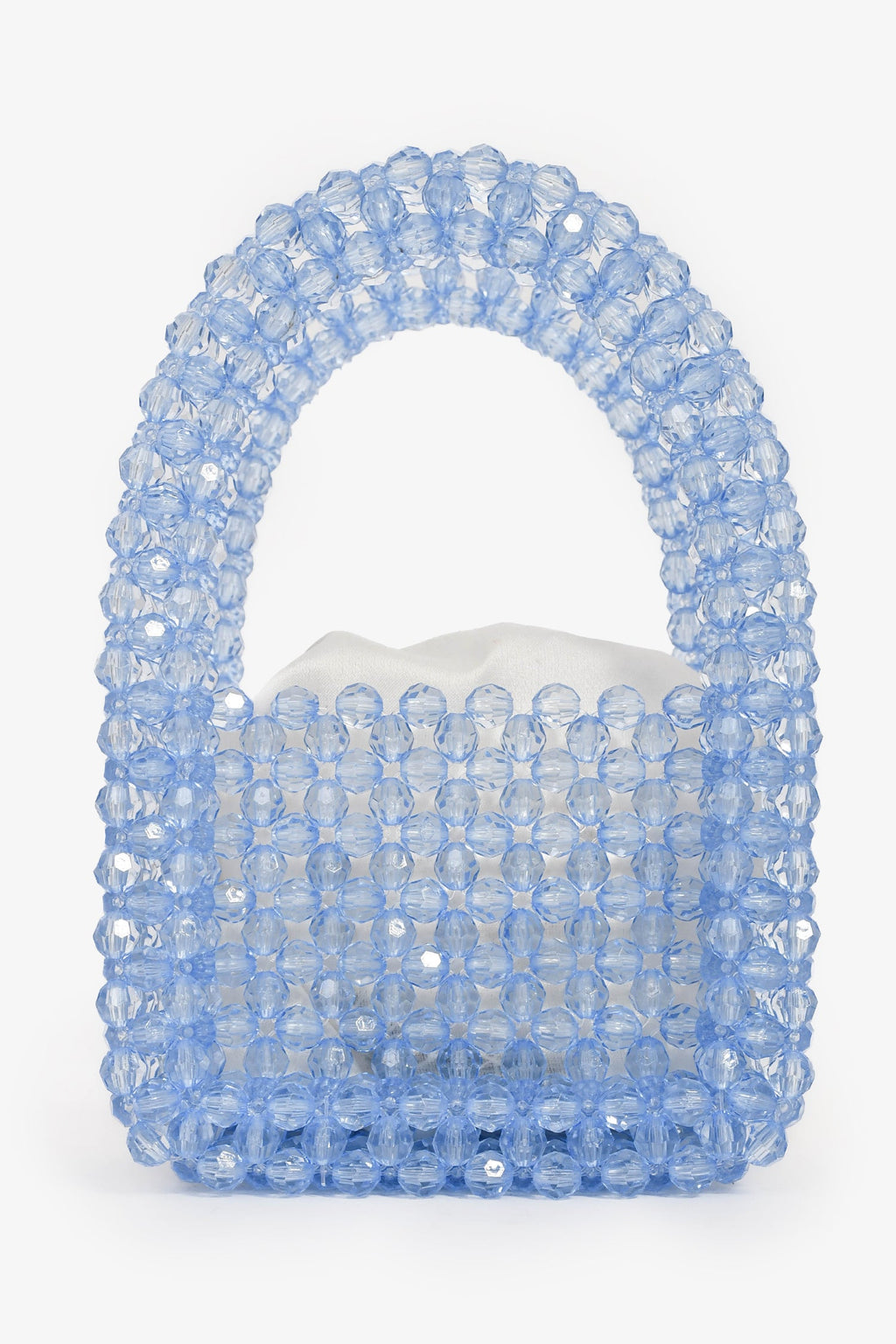 Passage du Vant Blue Beaded Mini Top Handle