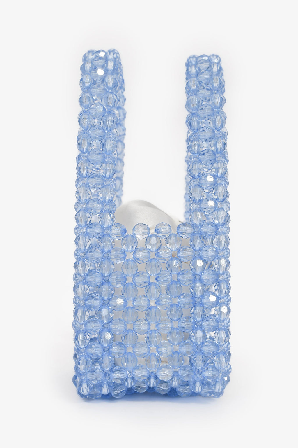 Passage du Vant Blue Beaded Mini Top Handle
