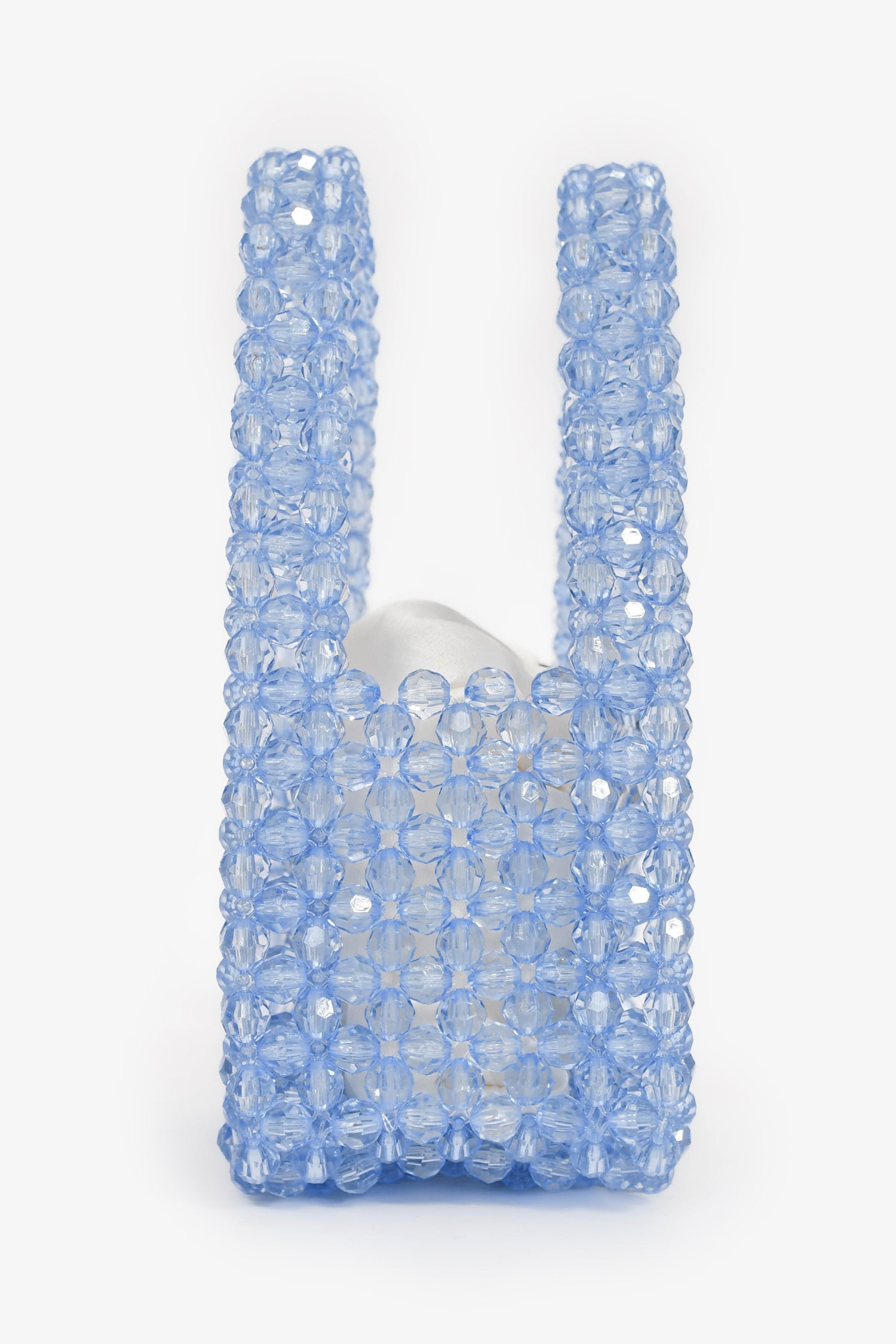 Passage du Vant Blue Beaded Mini Top Handle