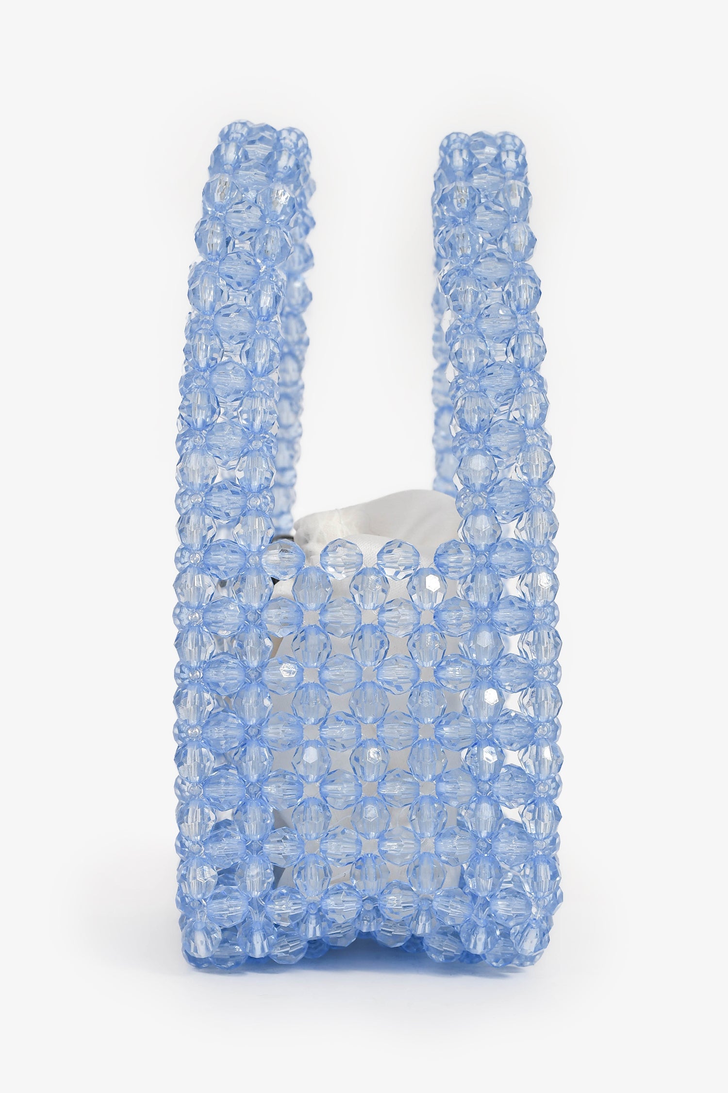 Passage du Vant Blue Beaded Mini Top Handle