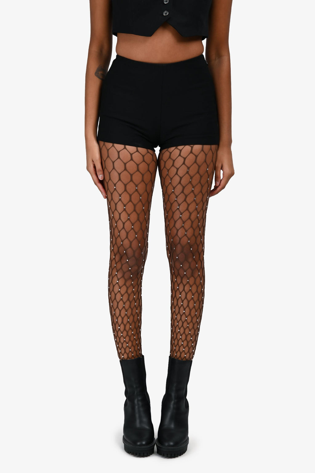 Valentino Black Wool Shorts Size 36